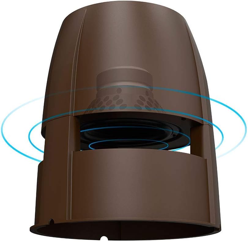 Outdoor Power Direct - Outdoor Wireless Bluetooth Subwoofer, 8-Inch 250W