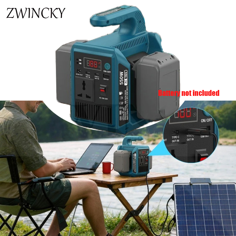 Outdoor Power Inverter - 550w Portable Power SUPPLY INVERTER Compatiable