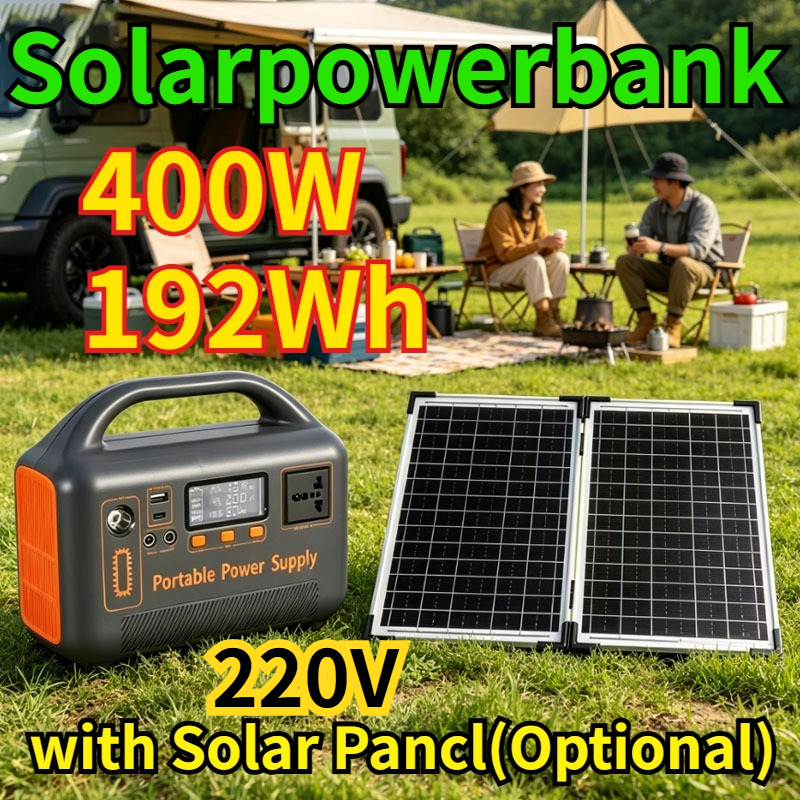 Outdoor Power Source - New 400W Portable Power Station 220V