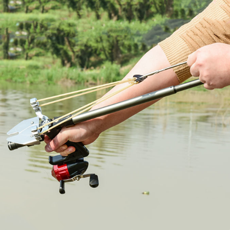 Outdoor Power Reel - Fishing catapult outdoor professional fishing straight