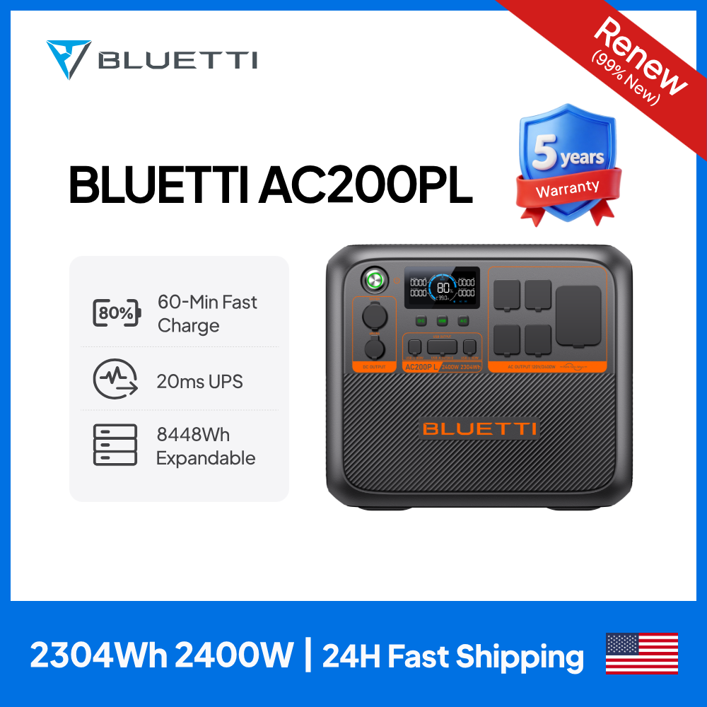 Outdoor Power Inverter - BLUETTI AC200PL Portable Power Station |