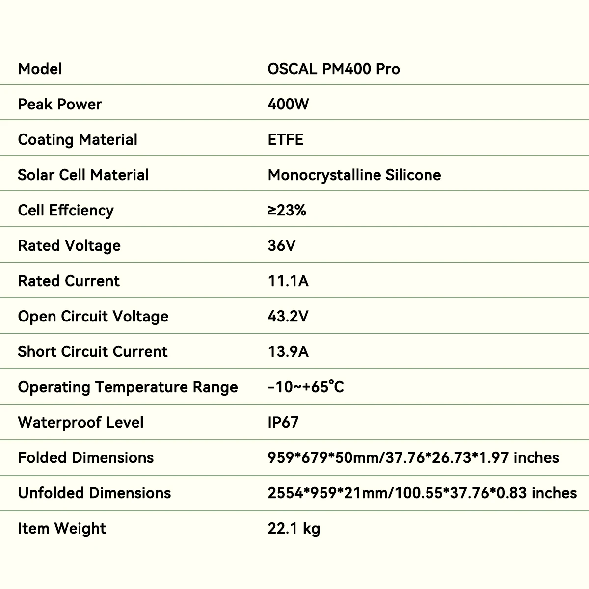 Oscal PM400 PRO 400W 22.1KG Po - Outdoor Power Direct review and price