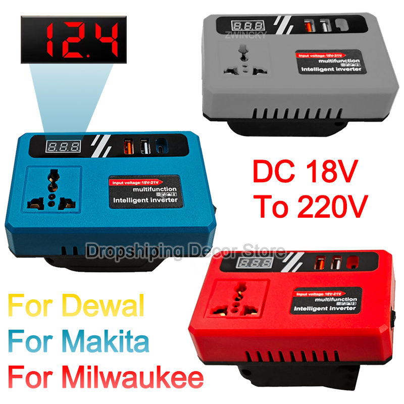 Power Inverter DC 18V To 220V  - Outdoor Power Inverter review and price