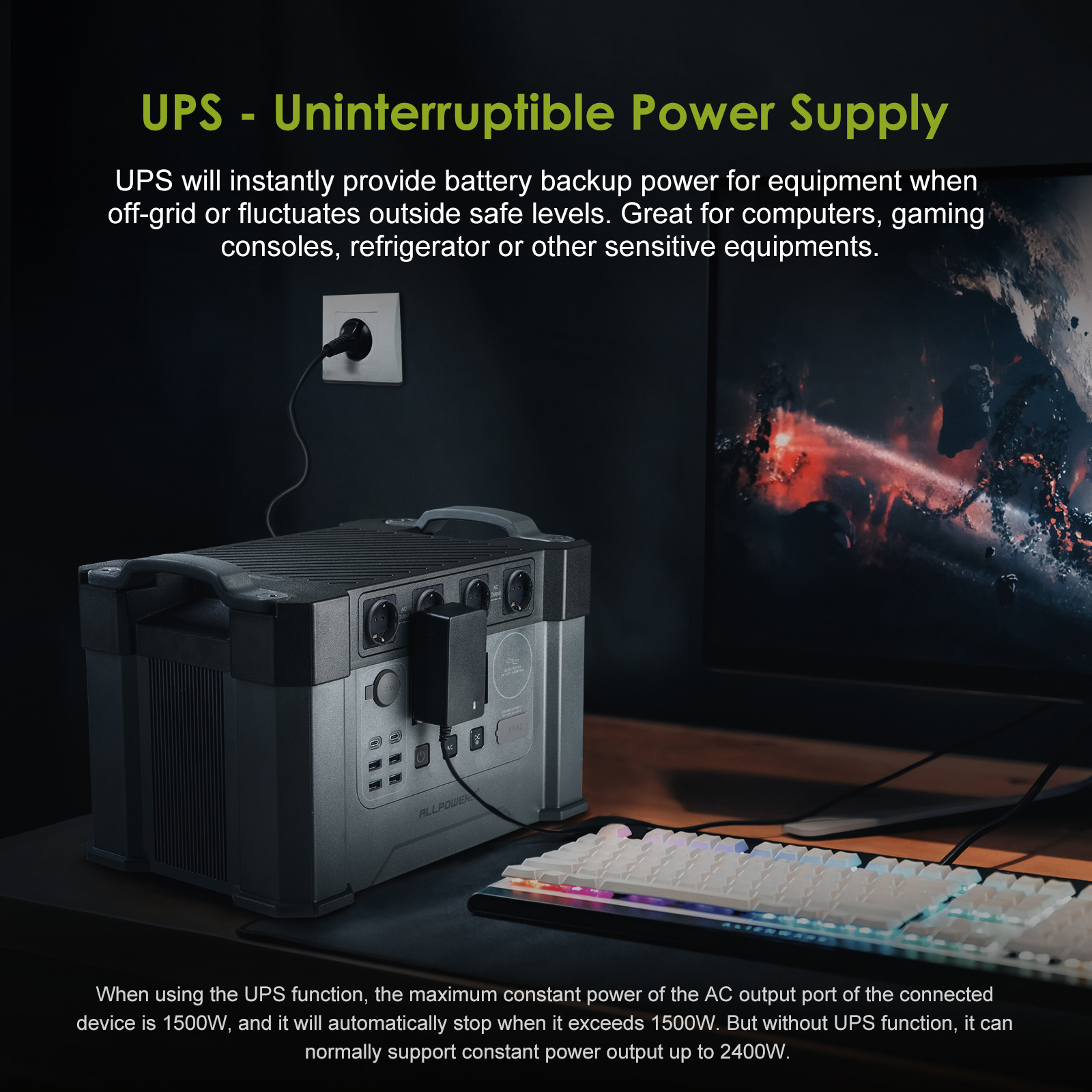 ALLPOWERS S2000 Pro Outdoor Ge - Outdoor Power Source review and price