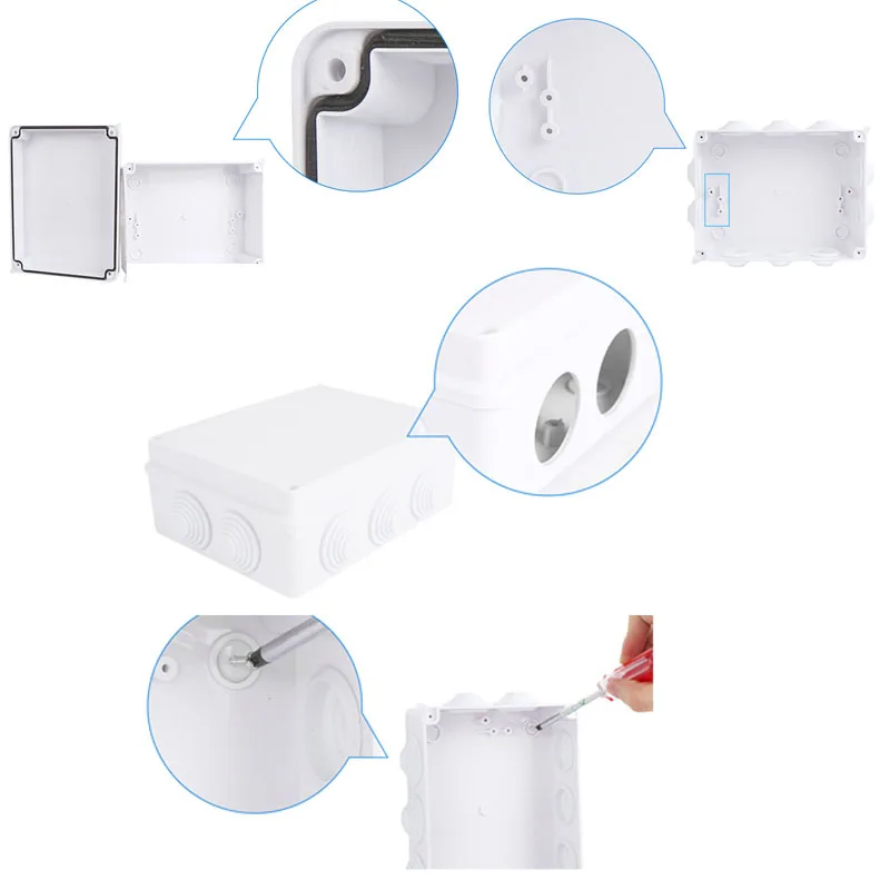 Outdoor waterproof power box A - Outdoor Power Cable Junction Box review and price