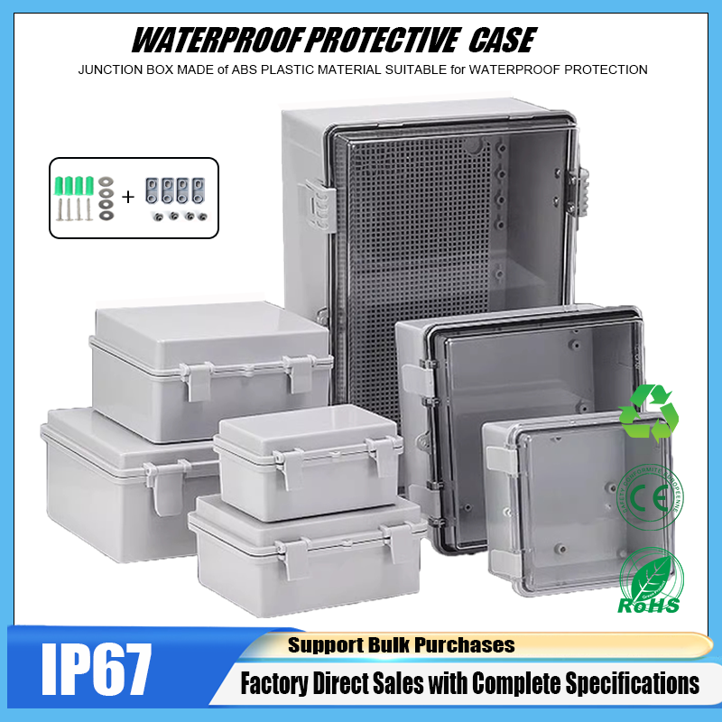 IP66 Waterproof ABS Plastic En - Outdoor Power Junction Box review and price