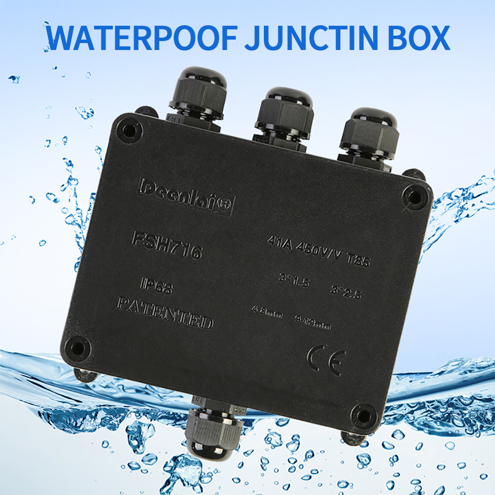 IP68 External Junction Box 4 W - Outdoor Power Cable Junction Box review and price