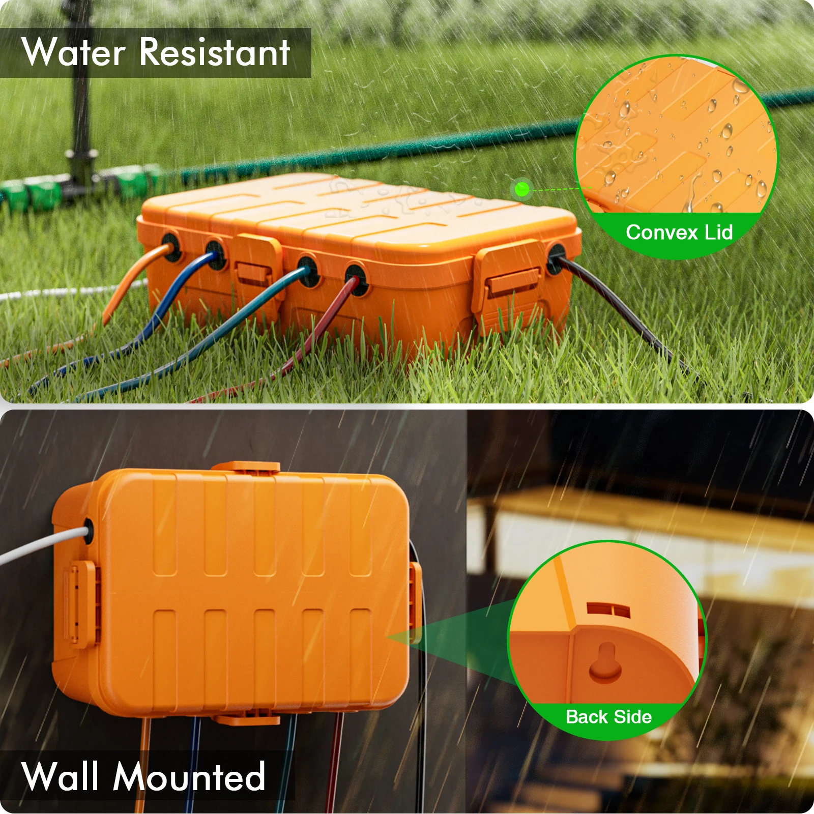 Large Outdoor Waterproof Elect - Outdoor Power Cable Junction Box review and price