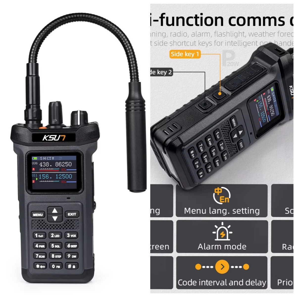 UV119D VHF UHF Dual Band Ham R - Outdoor Power Source review and price