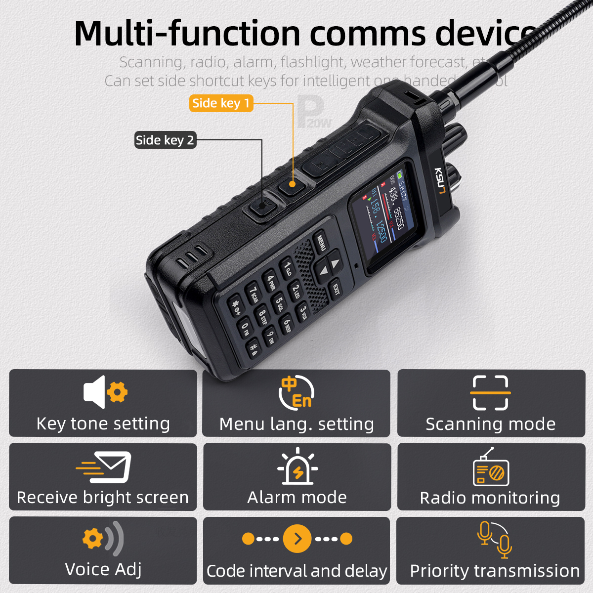 UV119D VHF UHF Dual Band Ham R - Outdoor Power Source review and price
