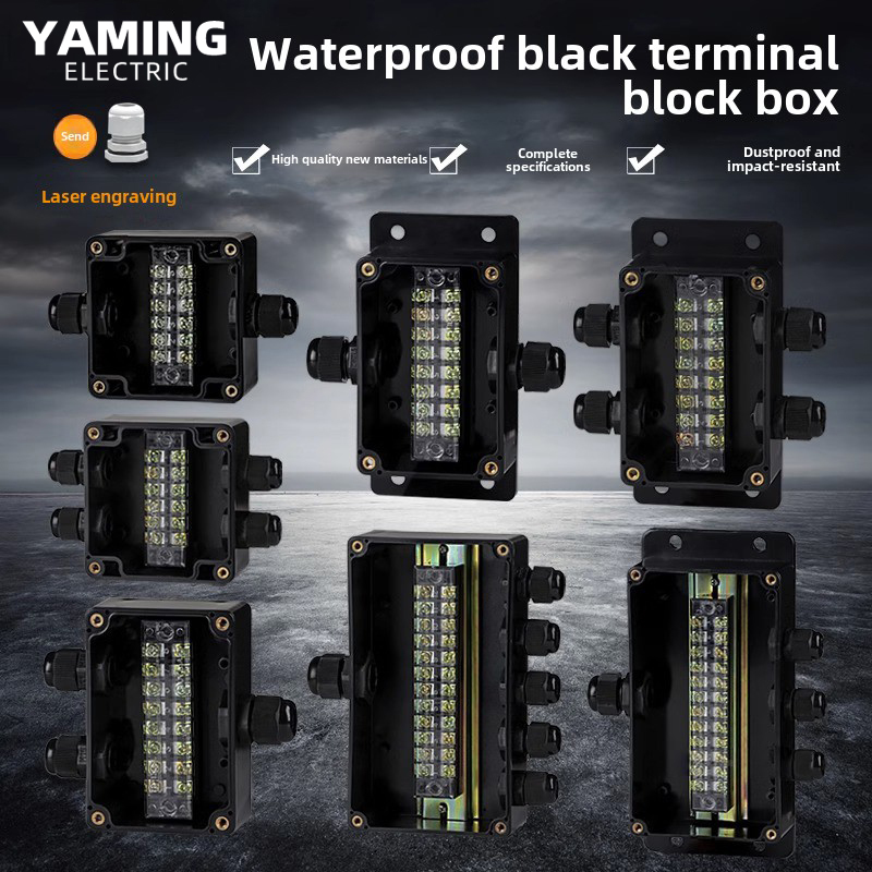 Waterproof Junction Box With T - Outdoor Power Cable Junction Box review and price