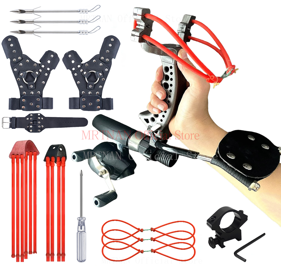 Powerful Fishing Slingshot wit - Outdoor Power Reel review and price