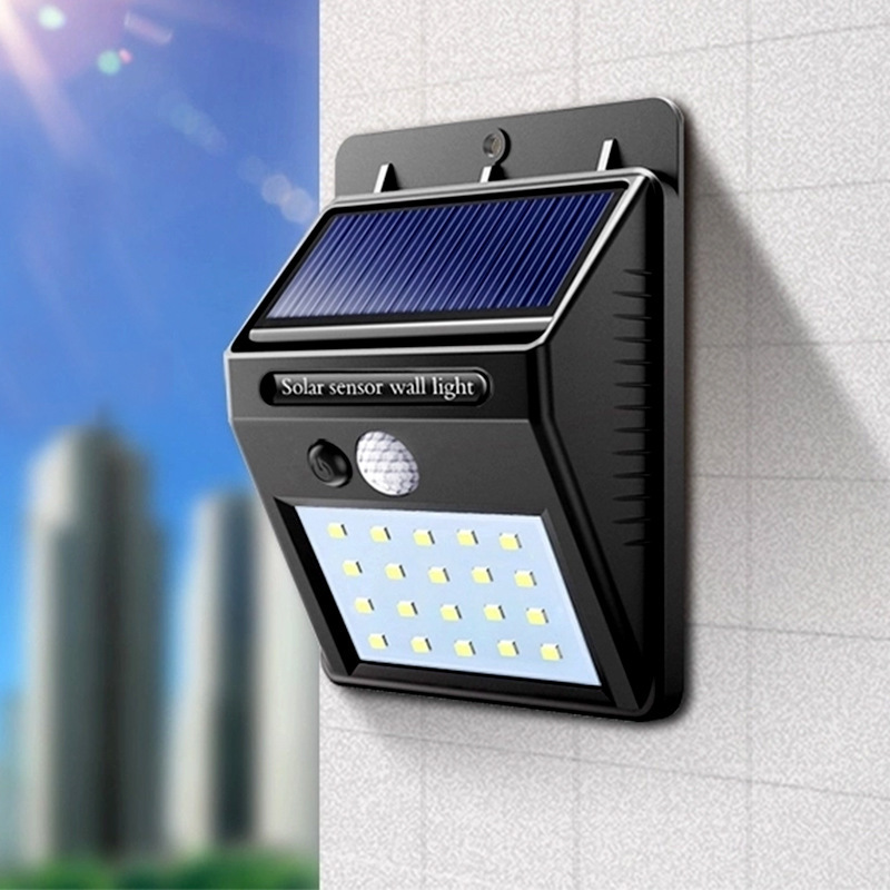 20 LED Solar Powered Wall Lamp - Outdoor Power Direct review and price