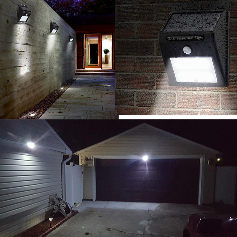 20 LED Solar Powered Wall Lamp - Outdoor Power Direct review and price