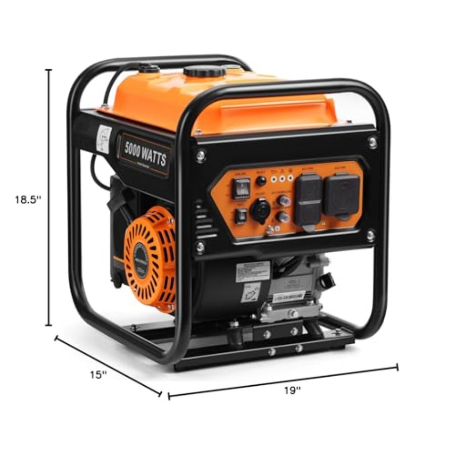5000W Inverter Generator Gas P - Outdoor Power Inverter review and price