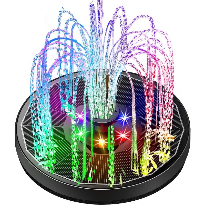 Solar Water Fountain Pool Pond - Outdoor Power Source review and price