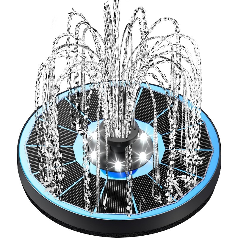 Solar Water Fountain Pool Pond - Outdoor Power Source review and price