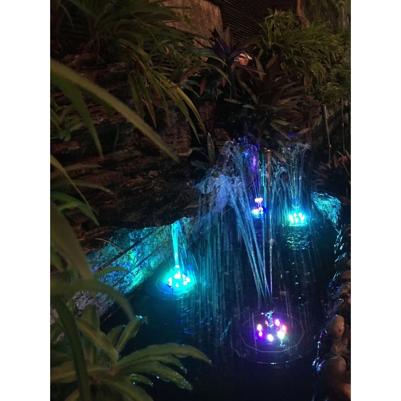 Solar Water Fountain Pool Pond - Outdoor Power Source review and price
