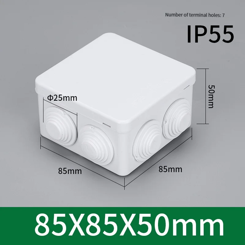 85 * 85 * 50 Outdoor Ip55 Plas - Outdoor Power Cable Junction Box review and price