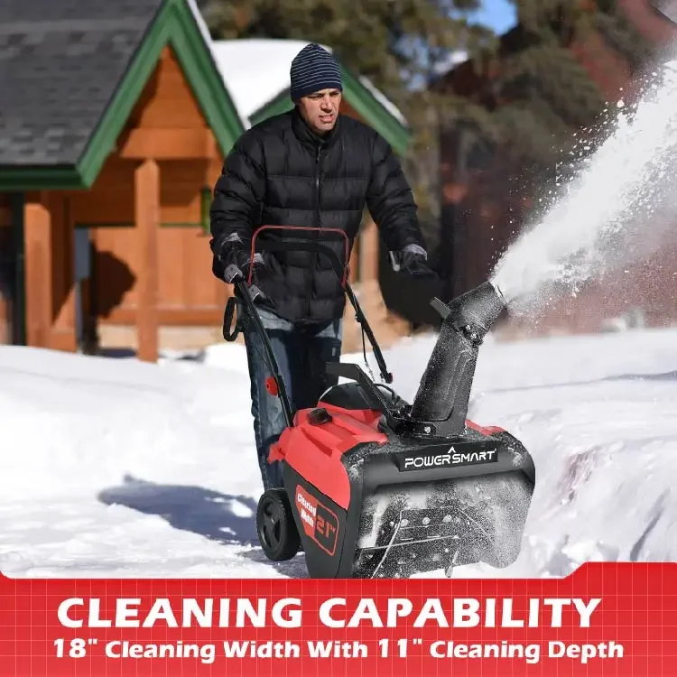 -USA Warehouse PowerSmart Gas  - Snow Blower Single review and price