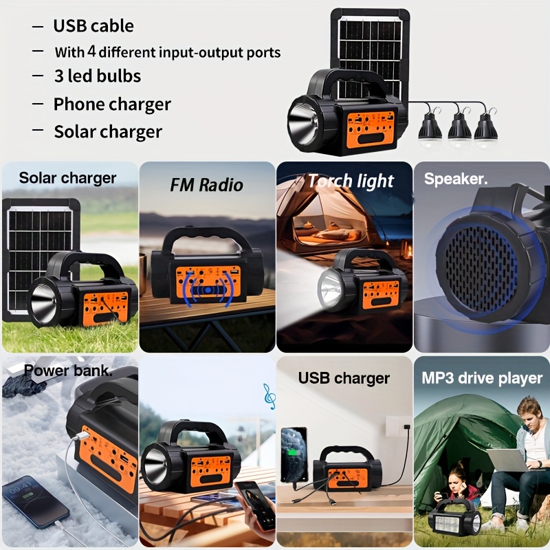 Solar Rechargeable Camping Lig - Outdoor Power Direct review and price