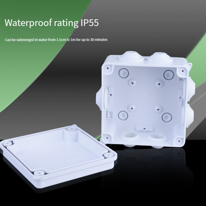 1Pcs Plastic Abs Dustproof And - Outdoor Power Cable Junction Box review and price