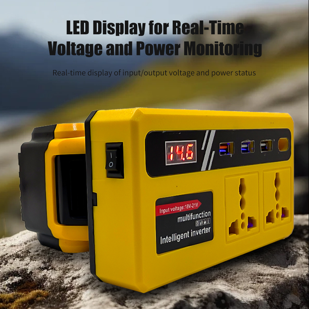 Power Inverter DC 18V To 220V  - Outdoor Power Inverter review and price
