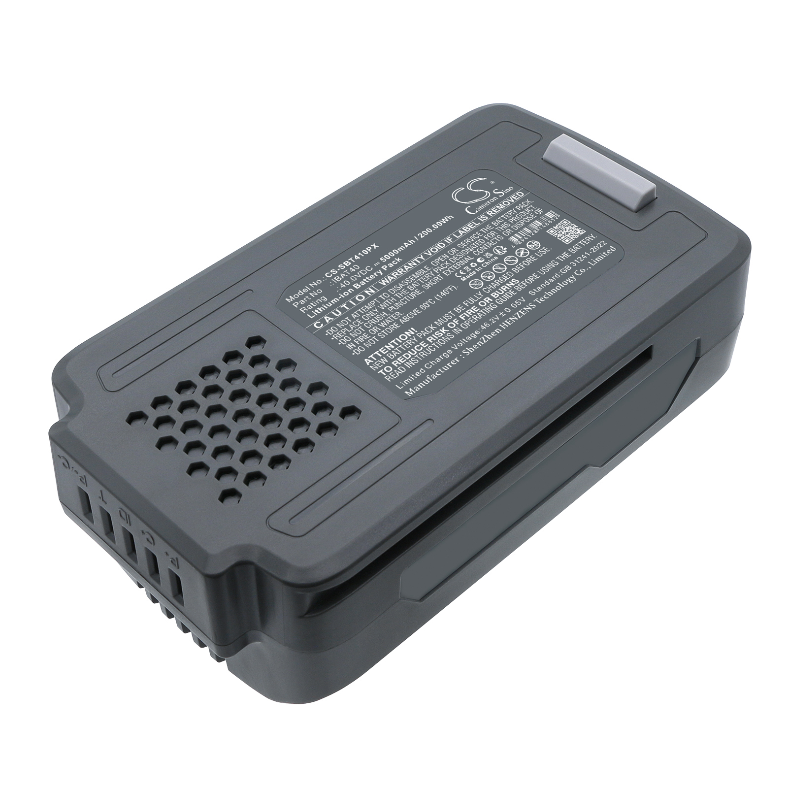 Cameron Sino  Battery 5000mAh  - Snow Blower Single review and price