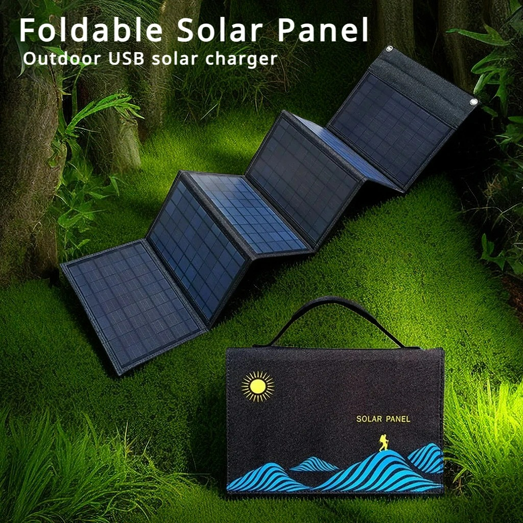 2024 New Portable Solar Panel  - Outdoor Power Source review and price