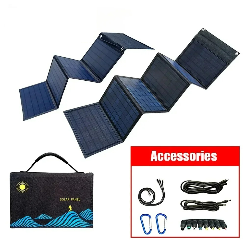 2024 New Portable Solar Panel  - Outdoor Power Source review and price