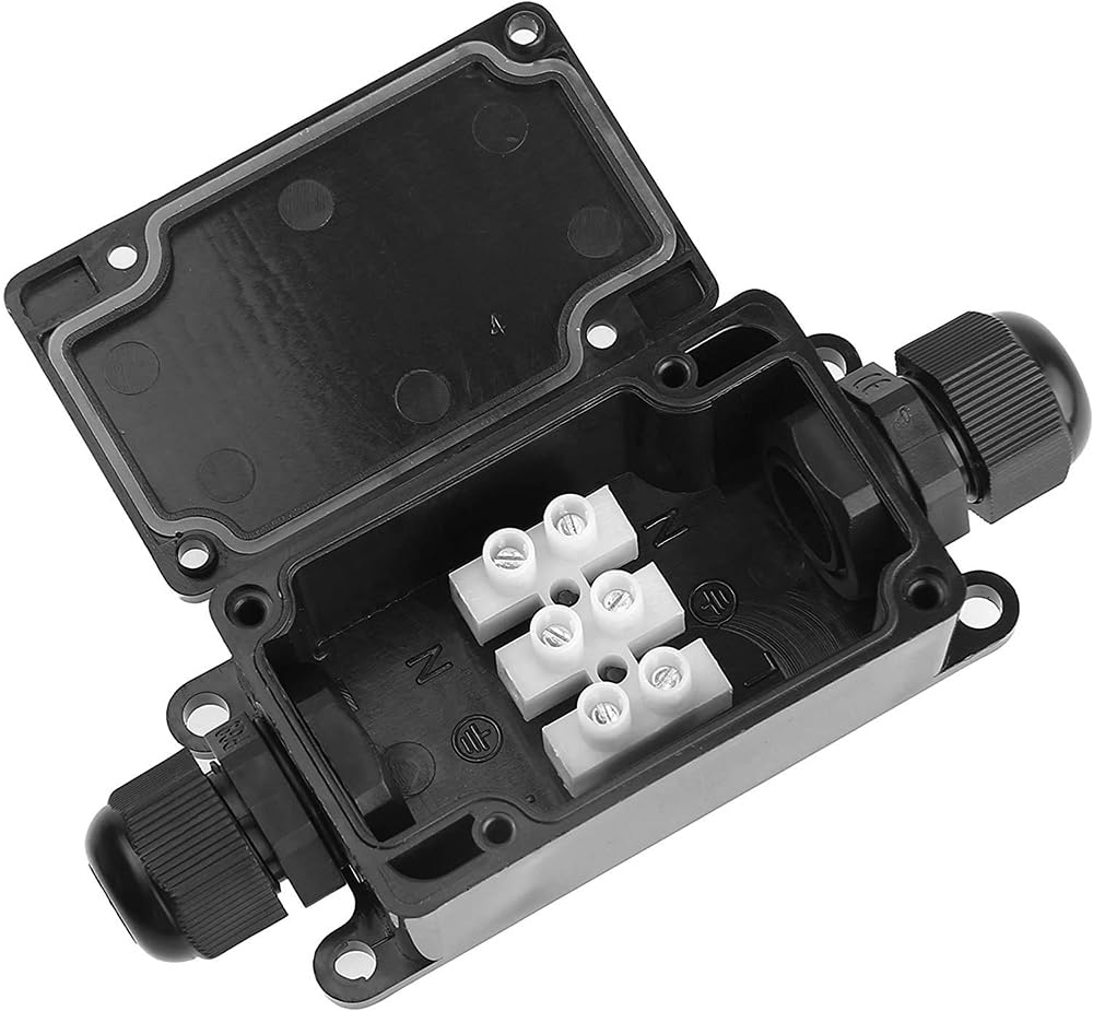 3pcs 2Way IP65 Waterproof Outd - Outdoor Power Cable Junction Box review and price