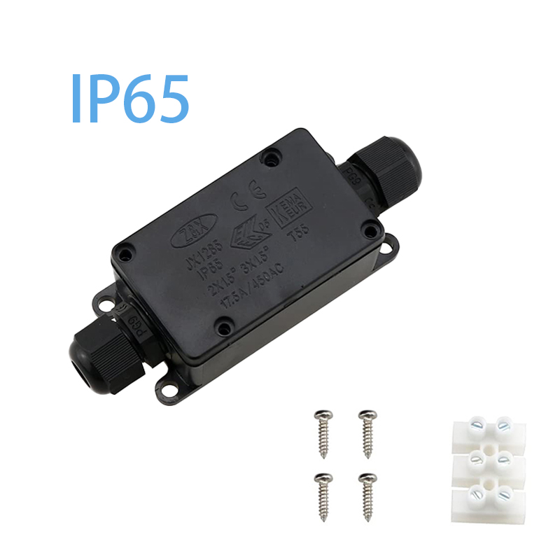 3pcs 2Way IP65 Waterproof Outd - Outdoor Power Cable Junction Box review and price