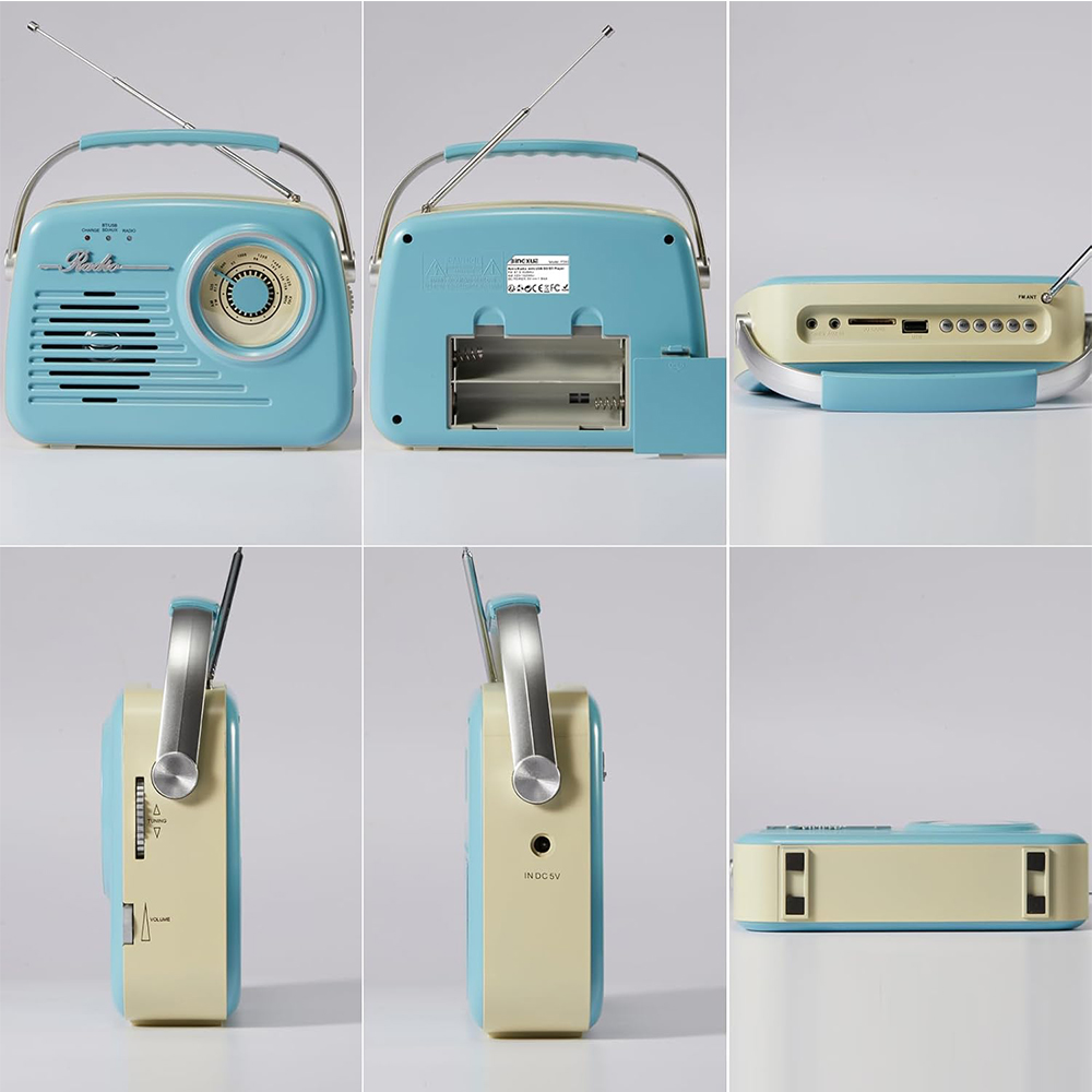 Retro Classic Portable Bluetoo - Outdoor Kitchen Power review and price